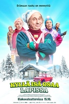 Kyllä isä osaa Lapissa elokuvan kansikuva.